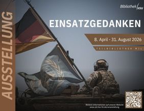 Ausstellungsplakat "Einsatzgedanken"